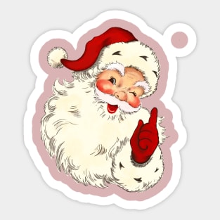 Vintage Santa No. 4 Sticker